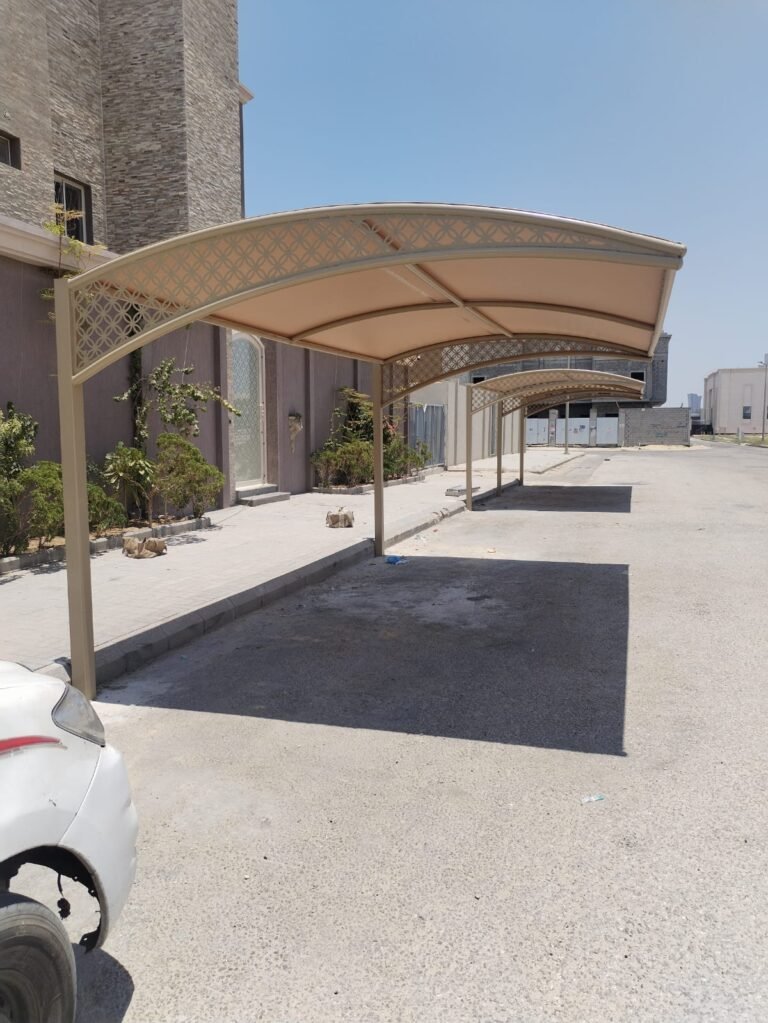 حداد مظلات وسواتر جدة | تركيب مظلات سيارات بجودة عالية